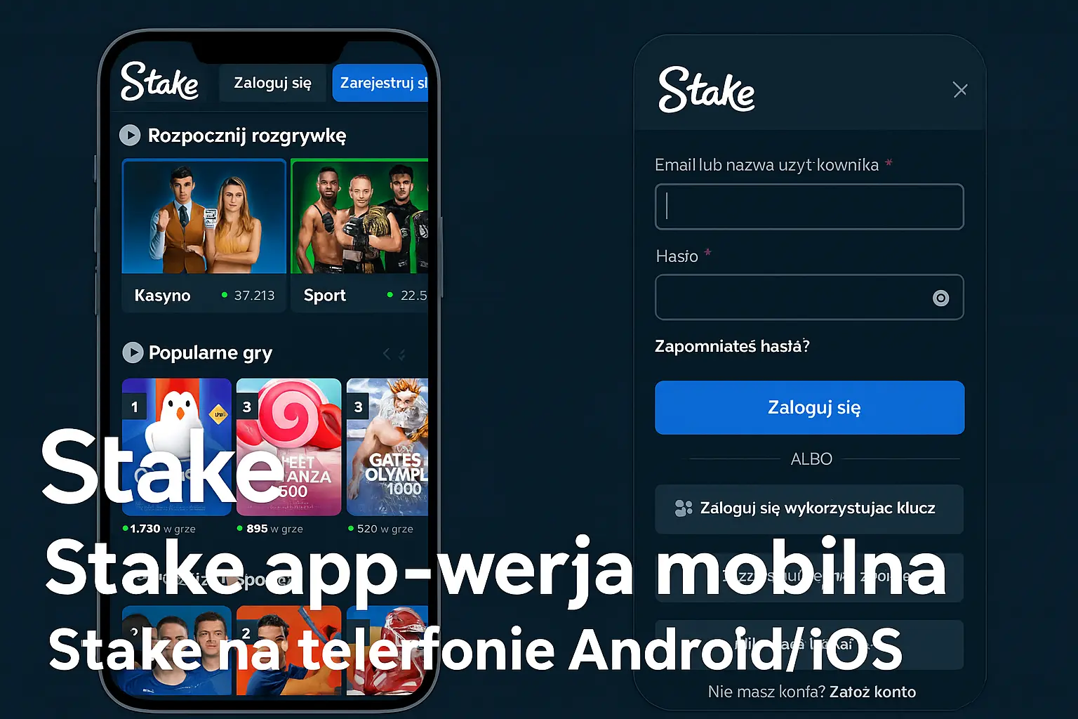 Stake App i Mobilna Wersja